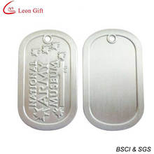 Factory Custom Aluminum Army Dog Tag for Souvenir (LM1609)